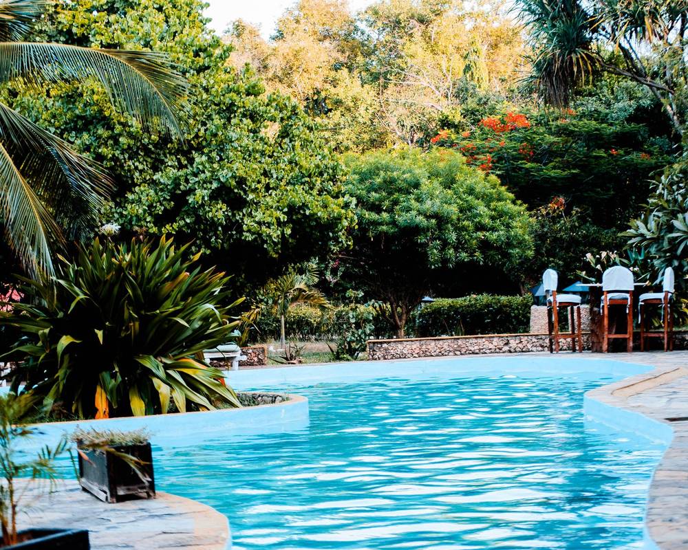 Une piscine dont vous